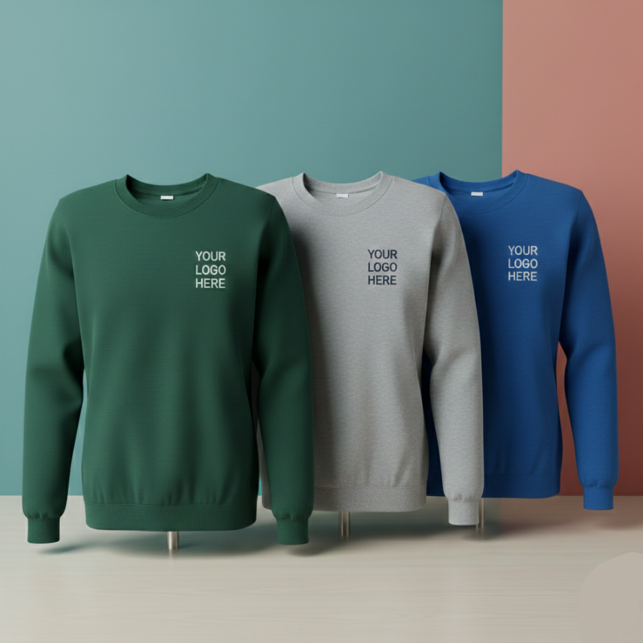 custom t shirt front logo printing dubai