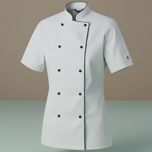 customized chef uniform with logo embroidery for restaurants uae