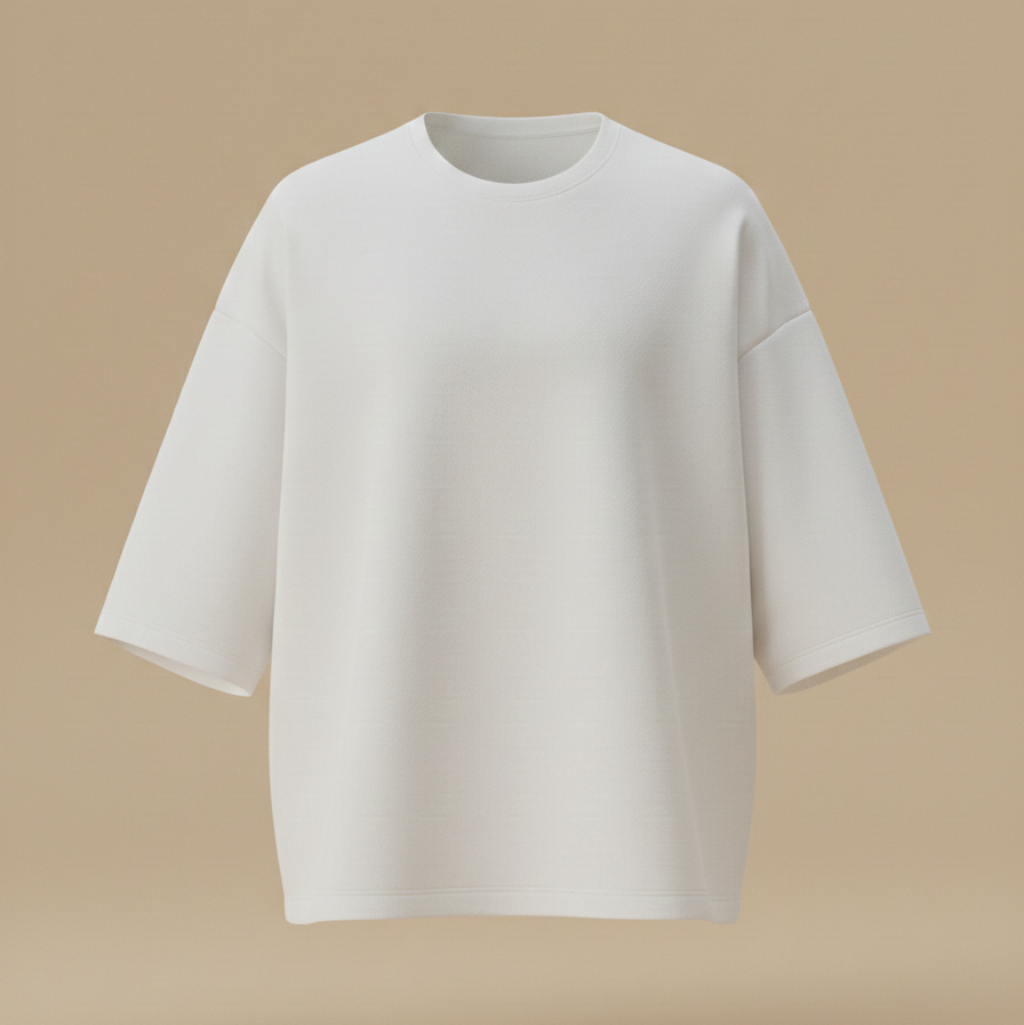 plain oversized t shirt blank for customization dubai